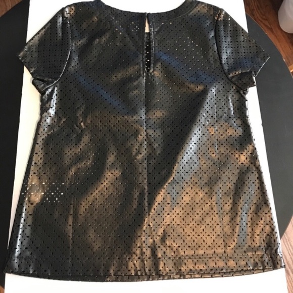 Banana Republic Coated Short Sleeve Blouse S - Picture 6 of 6